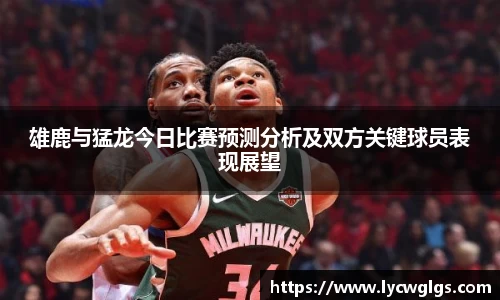 雄鹿与猛龙今日比赛预测分析及双方关键球员表现展望